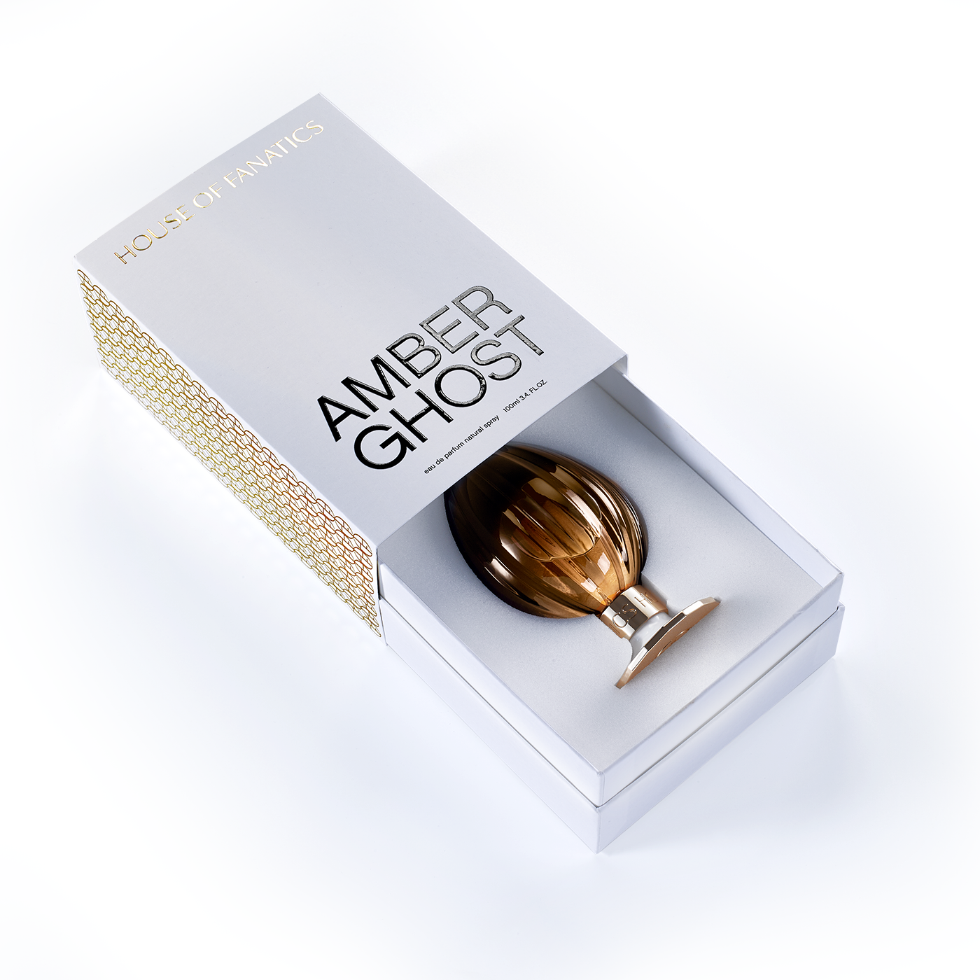 Amber Ghost Perfume Nicho unbox