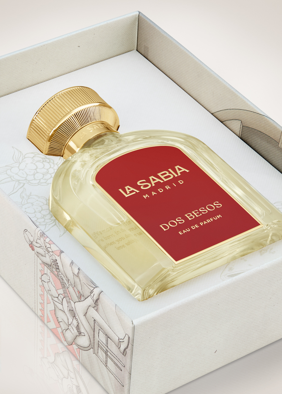 Dos Besos La Sabia Madrid Perfume nicho box4