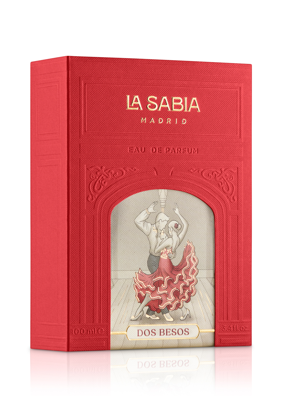 Dos Besos La Sabia Madrid Perfume nicho box2