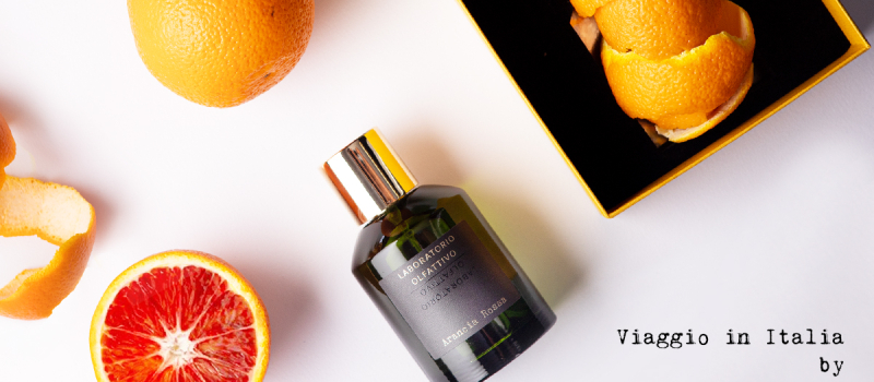 Arancia Rossa laboratorio Olfattivo Perfume de Autor banner 2